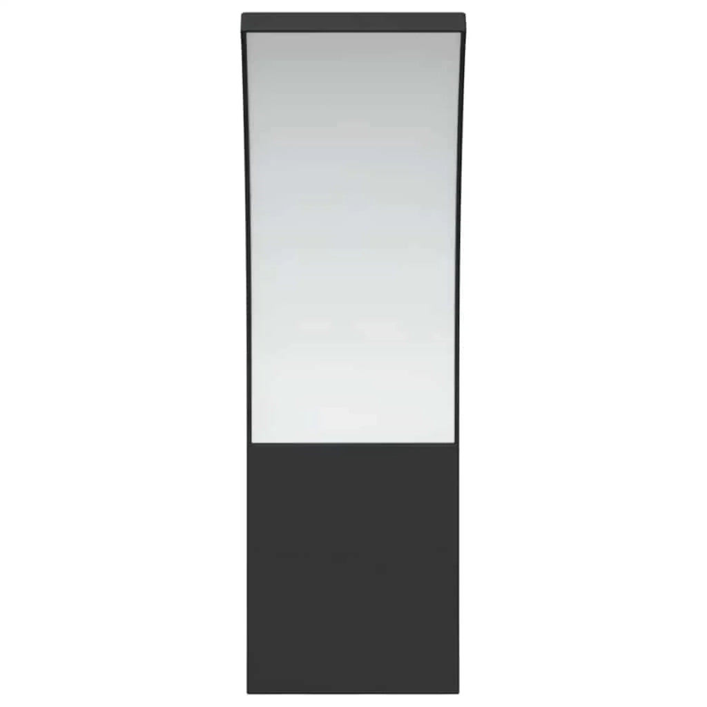 Set di 2 applique LED da esterno resistenti alle intemperie design moderno 7 x 4,5 x 23 cm alluminio nero 02_0056577