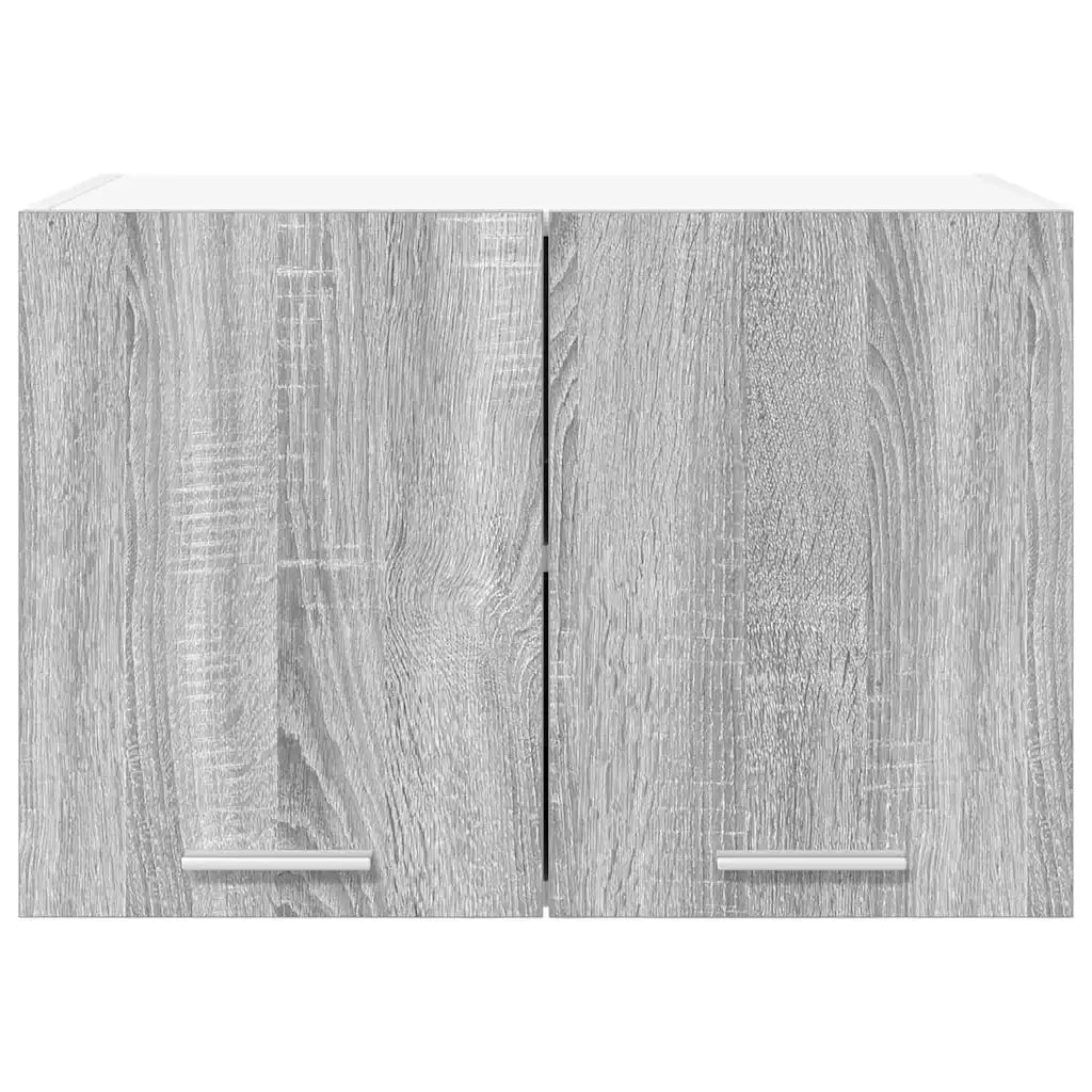 Armadio pensile Grigio Sonoma e Bianco 60 x 31 x 40 cm 884172