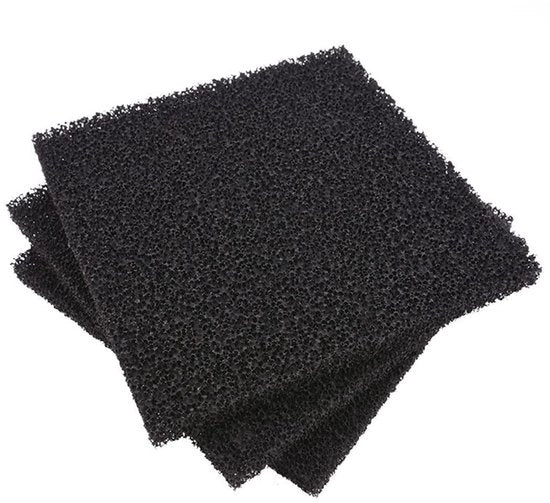 Filtro ad attivazione di carbone 10 pezzi - Sostanza attivata al carbone - Alta efficienza di purificazione - Grande capacità di assorbimento - Idoneo per serbatoio acquari - Stabile chimicamente - Materiale filtro