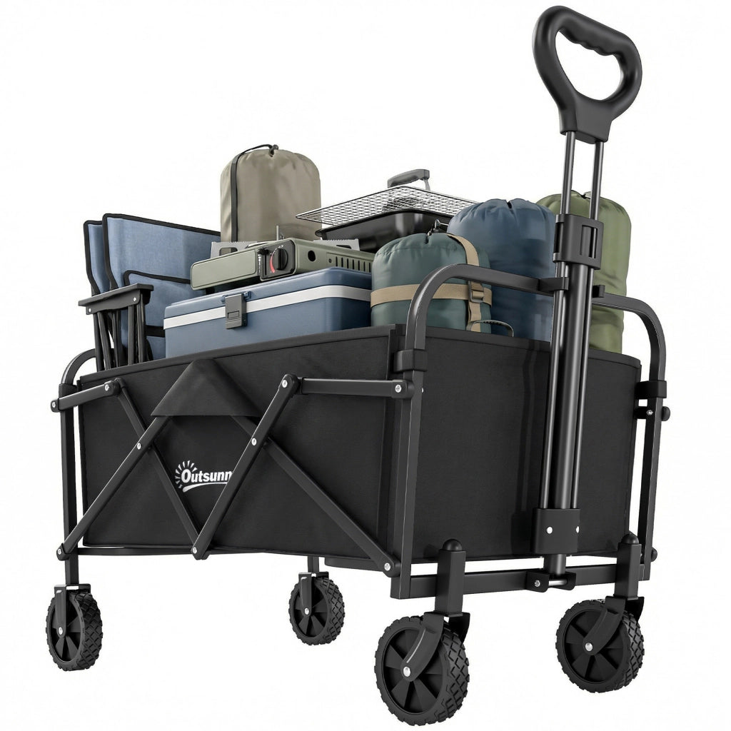 Carrello Pieghevole ¨C Zephmum ¨C Nero 68 kg