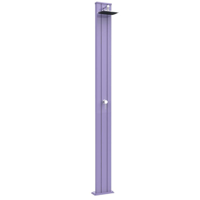 Doccia Solare In Alluminio Spring S 30 Litri Con Miscelatore Colore Viola Cv-A200/4005