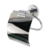 Trade Shop - Porta Rotolo Per Carta Igienica In Acciaio Accessorio Per Arredo Da Bagno 87920 -