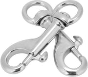 Karabina da Parete 68MM in Rame - Zanghiera a Sgancio - Antiruggine - Multifunzionale - Rotazione 360 Gradi - Facile da Utilizzare con una Mano - Zanghera con Parete