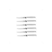 PEDRINI SET 6 COLTELLI DA BISTECCA IN COLORE BIANCO