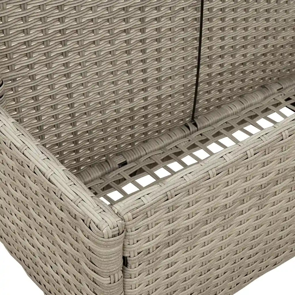 vidaXL Galleggiante a Bordo Piscina Grigio Chiaro 110x100x57 cm