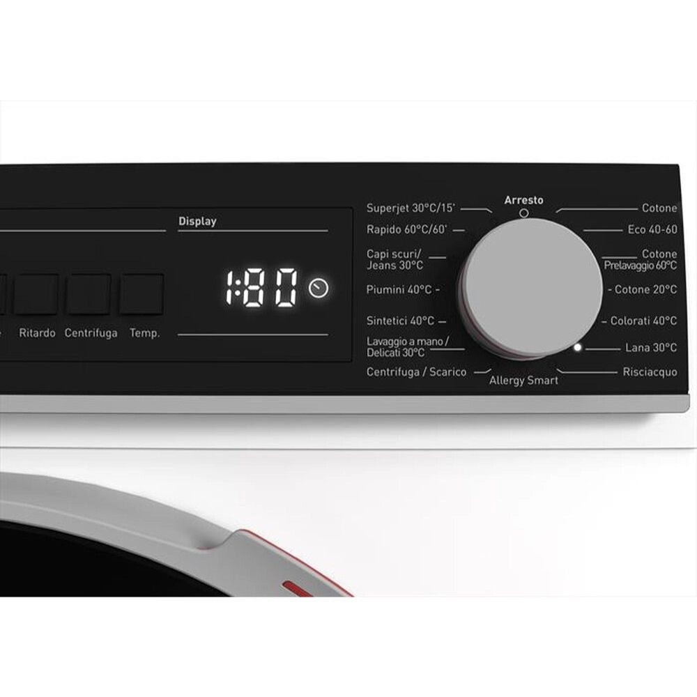 Lavatrice 8 Kg Sharp ES-NFB814DW1NA classe A centrifuga inverter colore bianco