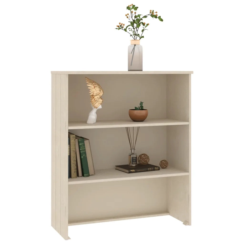 Piano Credenza-Buffet-Armadio da cucina HAMAR ambra 85x35x100 cm Legno Massello di Pino