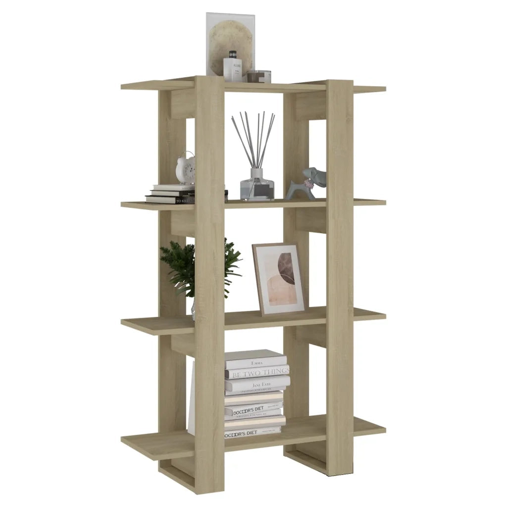 Libreria/Divisorio Rovere Sonoma 80x30x123,5 cm cod mxl 18723