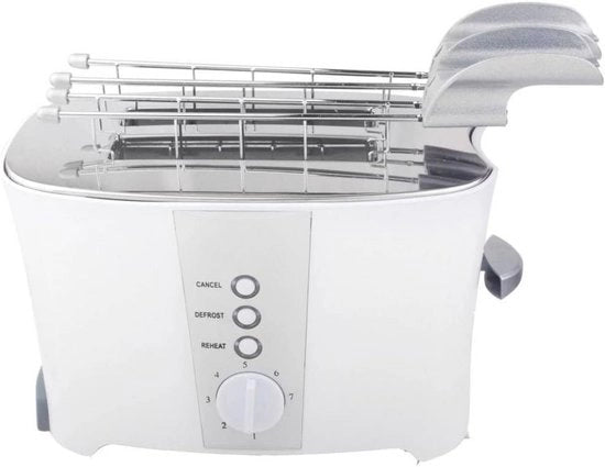 Tostapane con tenaglie per toast - Tostapane - Tostini - Tenaglie per toast - Spalle larghe - Tostapane per sandwich - Toaster - Facile da utilizzare