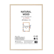 Cornice Portafoto da Parete Natural Wood A3 29,7 x 42 cm