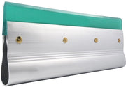 Schrappatore in Alluminio con Maniglia Ergonomica - Trattamento a Sfregamento - Resistente ai Detergenti - Resistente ai Solventi - Sostenibile - 40cm - Effetto Zeefdrukkato