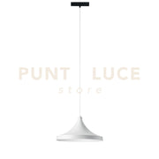 SOSPENSIONE DAVINCI CYMBAL BIANCO LED 48V 18W 1855LM 3000K 19X16,1X38CM
