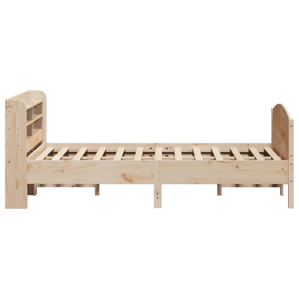 vidaXL Letto senza Materasso 135x190 cm in Legno Massello di Pino
