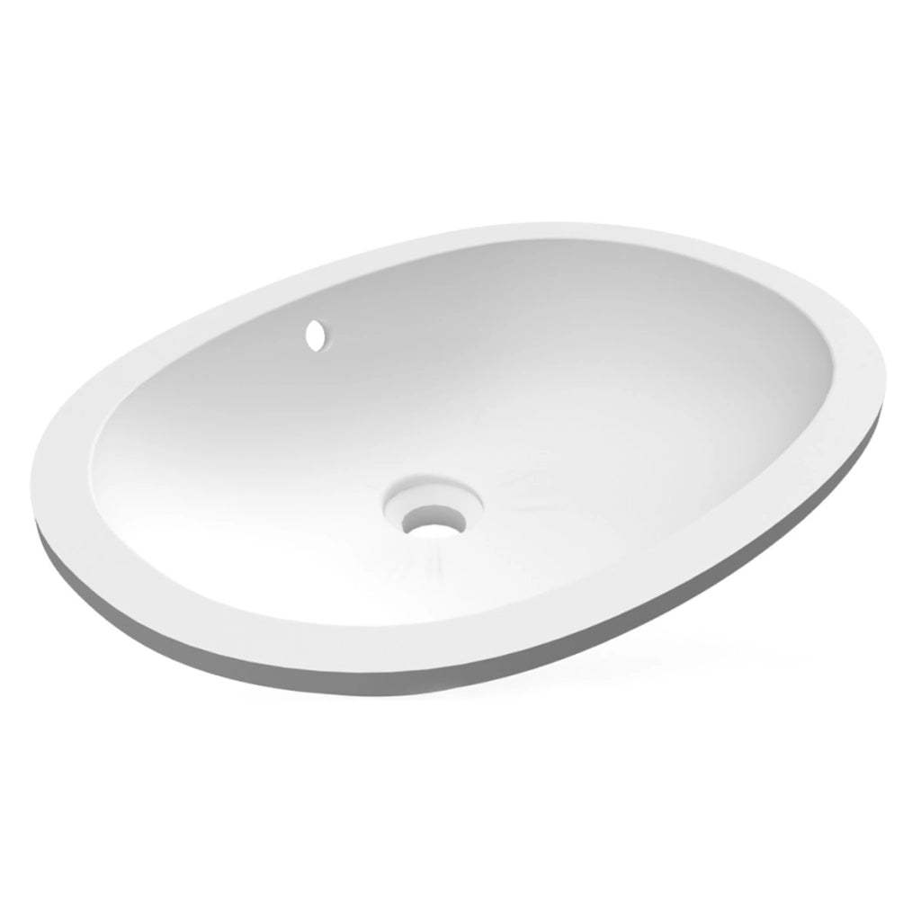 Lavabo sottopiano ovale Rak Ceramics - Bianco