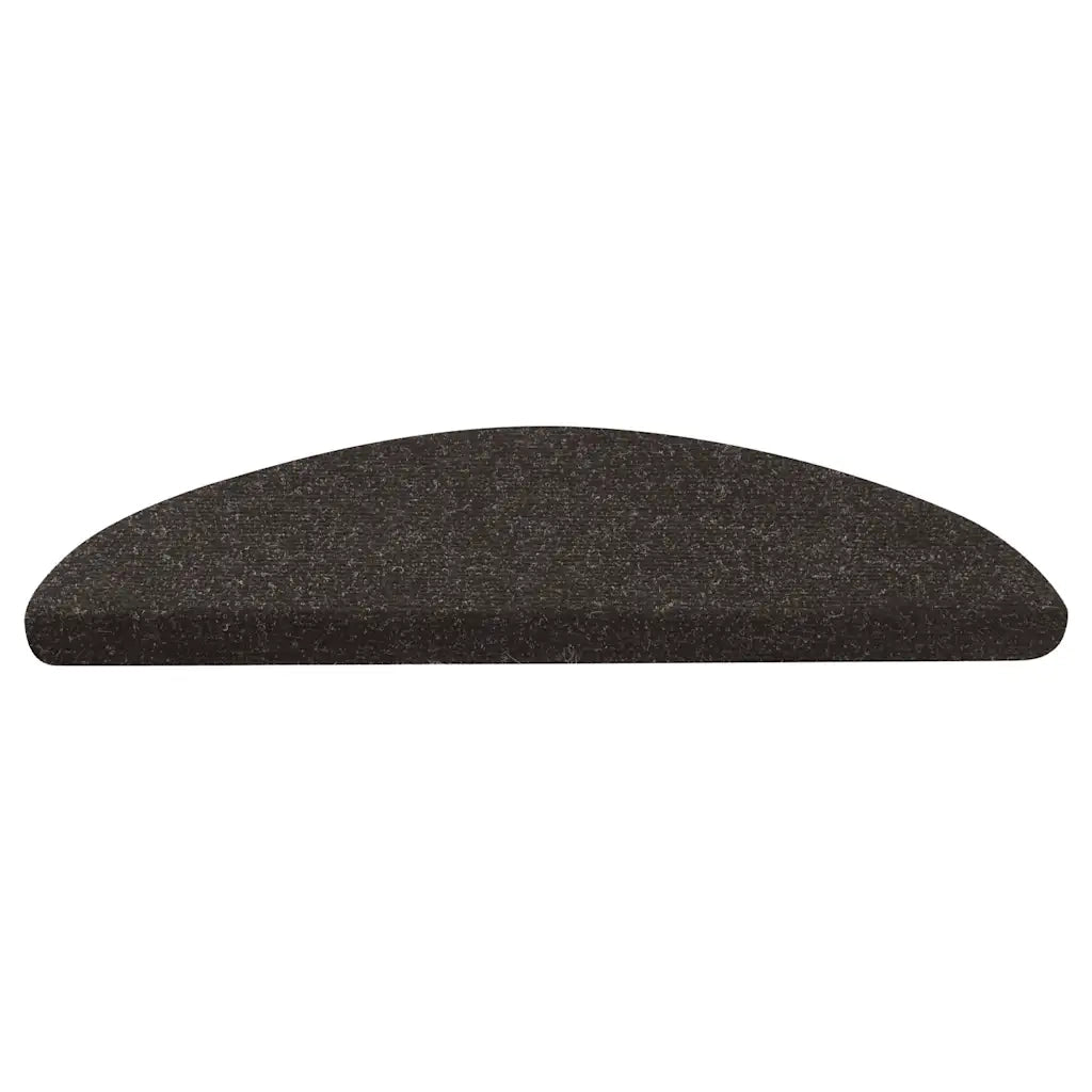 Tappetini Autoadesivi per Scale 10pz Neri 56x17x3 cm 355254