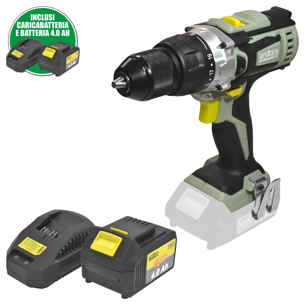 trapano-avvitatore-kombo-pro-batteria-li-on-4-0ah-e-caricabatteria