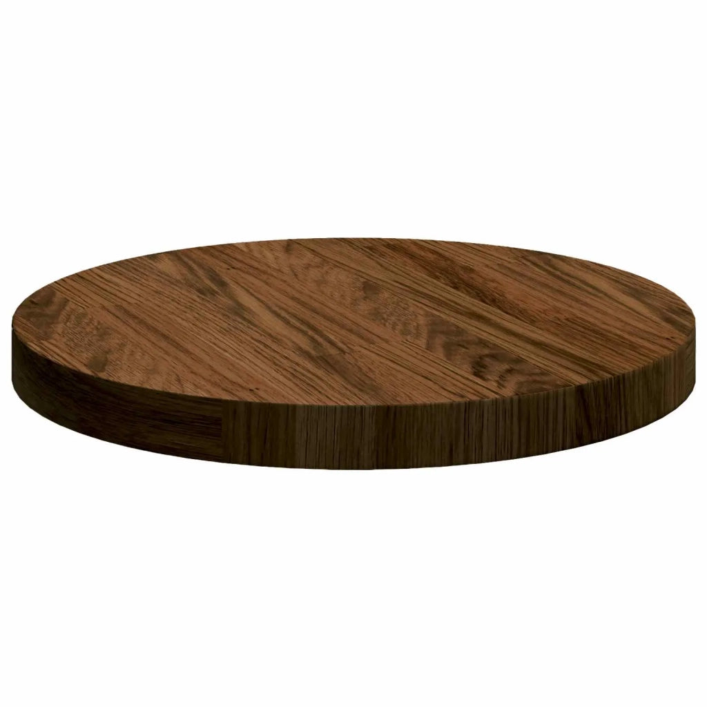 Piano del tavolo Marrone Scuro Ø 30 x 2,5 cm