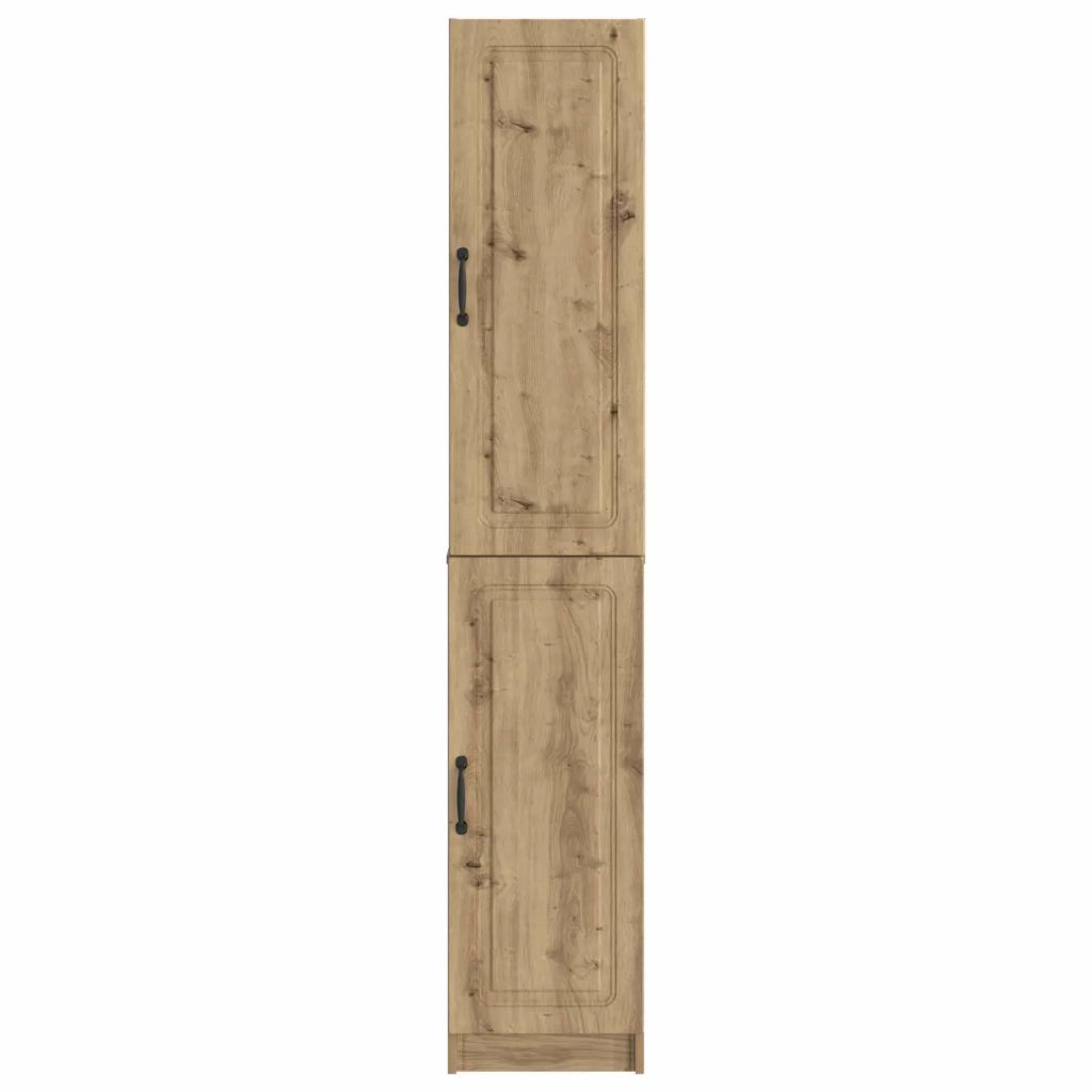Set di armadi 2 pcs Rovere Artigianale Legno ingegnerizzato