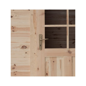 Casetta in Legno da Giardino per Esterni, Sistema Block House, Doghe Spessore 19mm - articolo BLOCK2x2/28 - 110005
