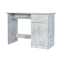 Sally - scrivania in legno di pino con 1 anta + 1 vano + 1 cassetto - 100x50x73 cm