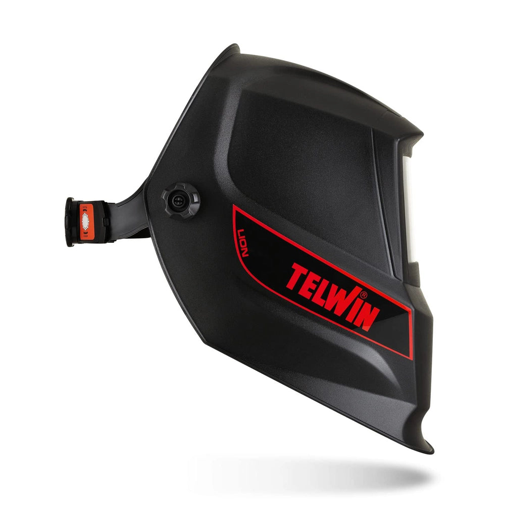 MASCHERA SALDATURA AUTOSCURANTE MMA MIG-MAG TIG CASCO PROTETTIVO LION TELWIN