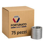 Kit filo cotto bianco argenteo per armature in cemento armato bobina 300 g *** pezzi 75, confezione 1