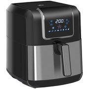 Friggitrice ad Aria Doppia Zona 6,5L ¨C Xylo ¨C 1700W, 8 Programmi, Display LED, Antiaderente, Nero