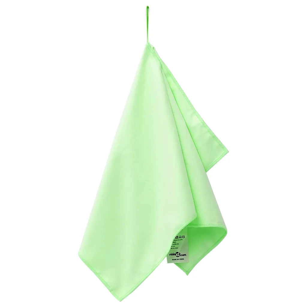 Asciugamani Sportivi 2 pcs Verde 50 x 30 cm 42011477