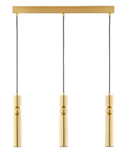 Lampada a sospensione ALAS Jupiter oro 60cm 3xGU10