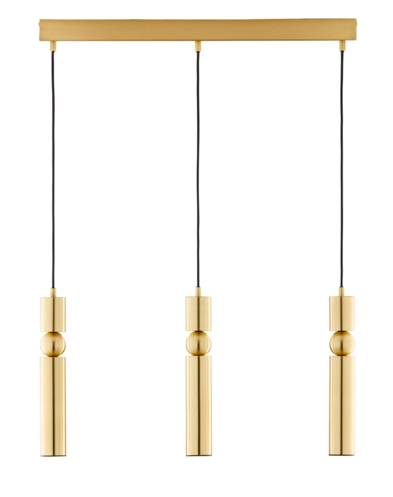 Lampada a sospensione ALAS Jupiter oro 60cm 3xGU10