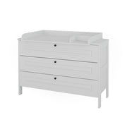 Vitalispa Fasciatoio Bianco 133 x 98.4 cm con 3 cassetti