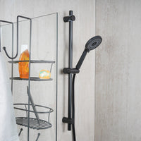 Doccetta tre getti nero opaco