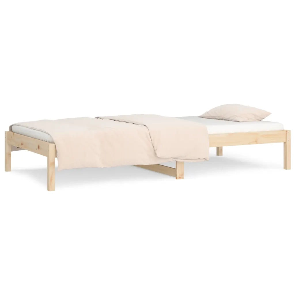 Dormeuse 90x190 cm 3FT Single in Legno Massello di Pino cod mxl 64228