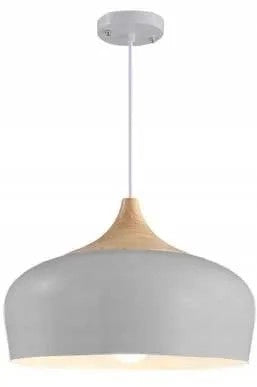 Lampada Da Soffitto Pensile Singola Bari Grigio