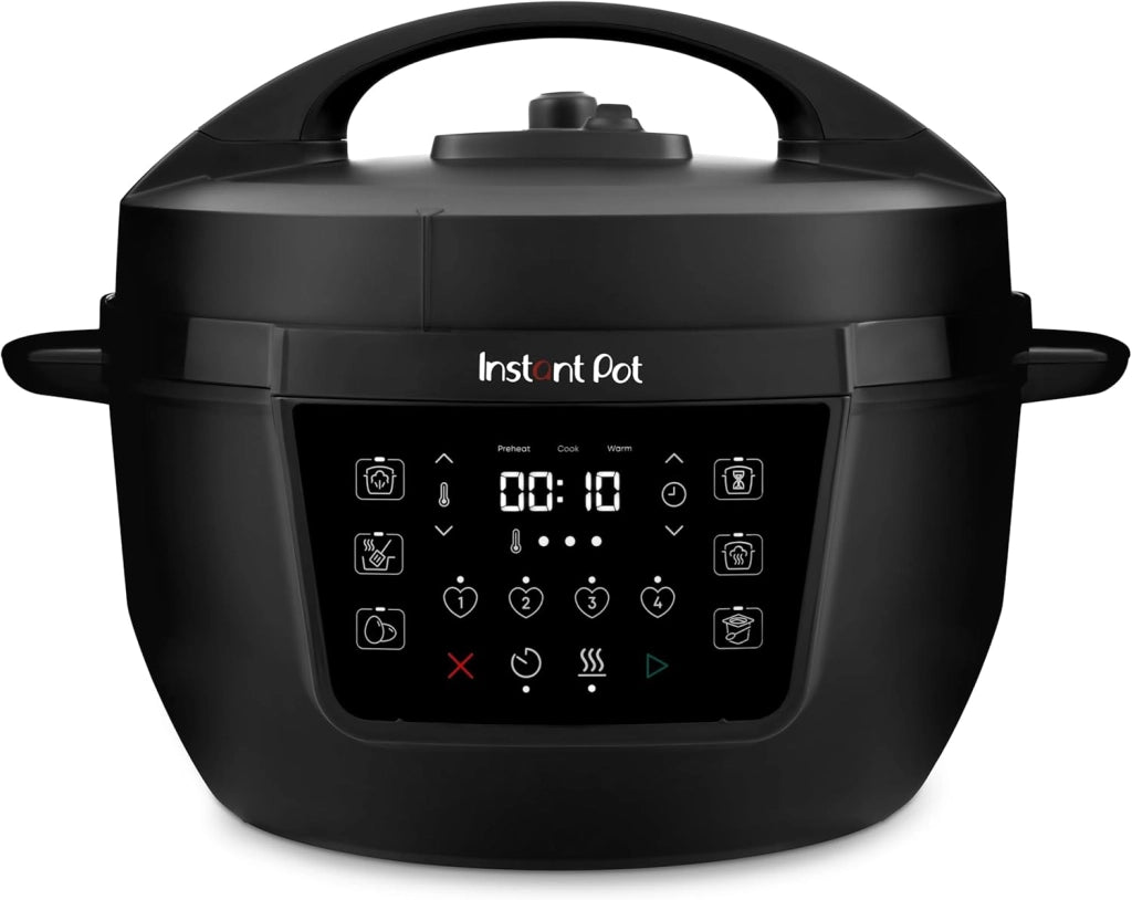 Instant Pot Duo 80 7 in 1 Pentola a Pressione Elettrica/ Vaporiera / Scaldavivande in Acciaio Inossidabile, Adatta a Cucinare Riso, Zuppa, Verdura e Yogurt a Cottura Lenta, 8 L