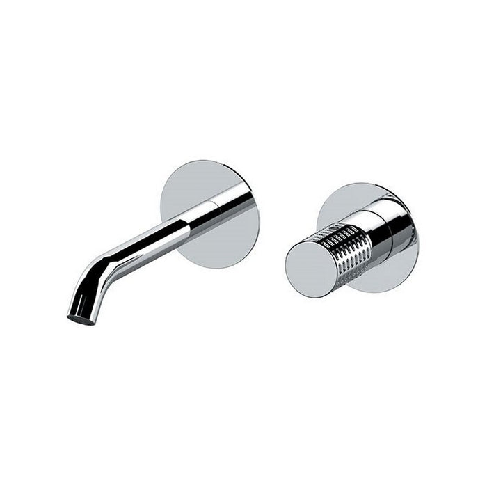 Miscelatore incasso per lavabo su due piastre tonde separate bocca 17 cm - serie Celebrity