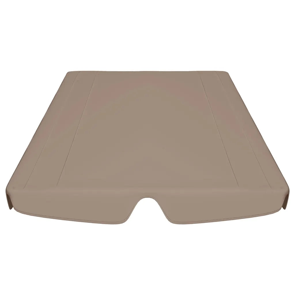 Baldacchino per Dondolo Giardino Tortora 188/168x145/110 cm 312089