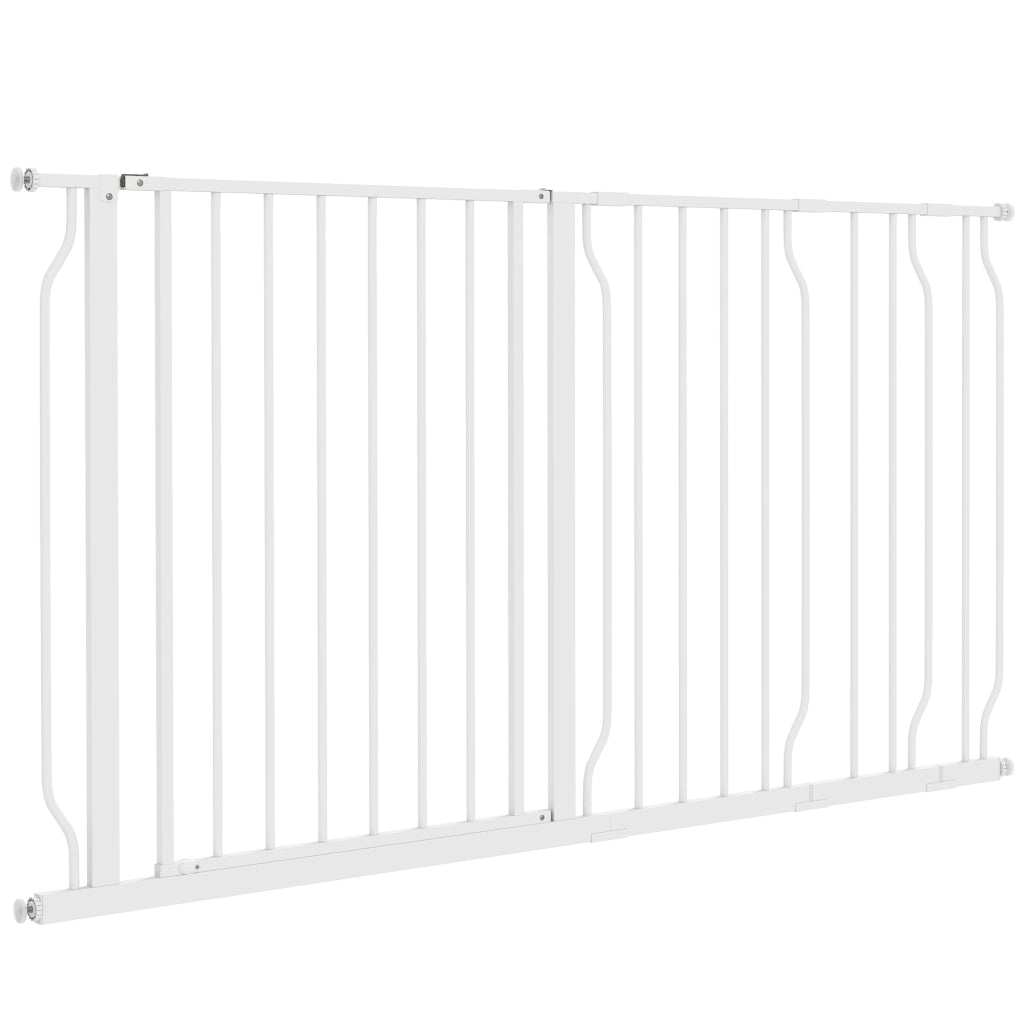 Barriera per Cani Estendibile ¨C Zephmum ¨C Bianco 75-145 cm