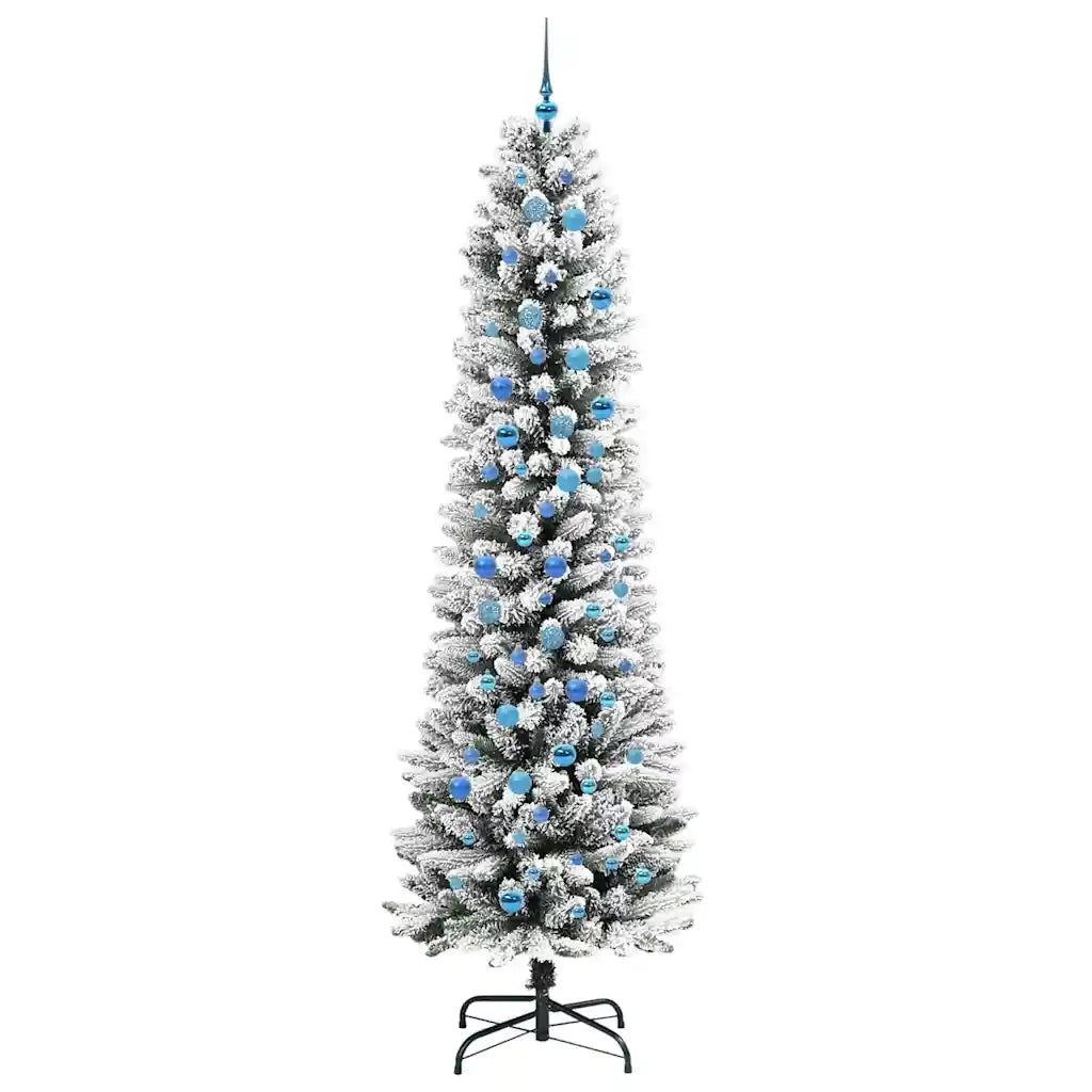 Albero di Natale | Decorazioni natalizie artificiale con 300 LED Bianco 240 cm
