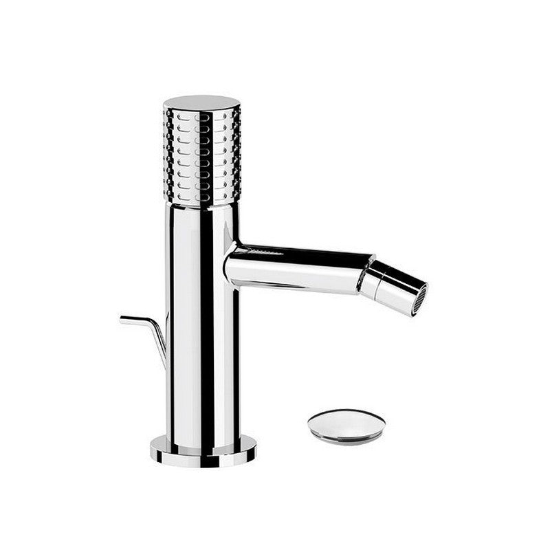 Miscelatore monocomando bidet con scarico - serie Celebrity
