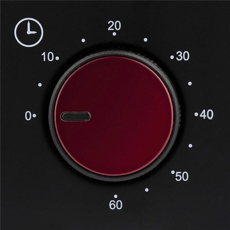 GFERRARI FORNO ELETTRICO 3 FUNZIONI DI COTTURA CAPACITÀ 20 LT COLORE NERO 1380W