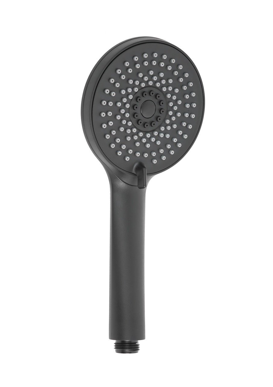 Doccetta tre getti nero opaco