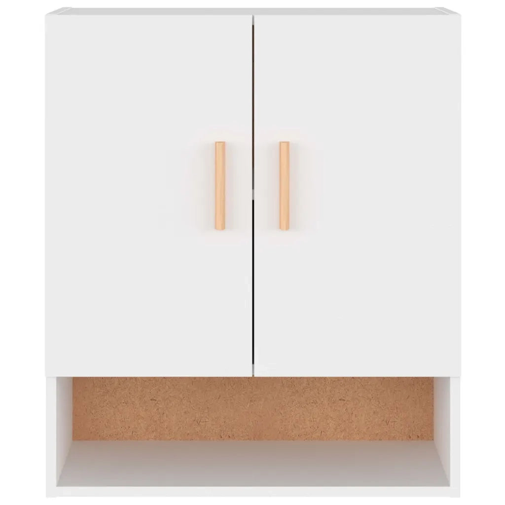 Armadietto a Muro Bianco 60x31x70 cm in Legno Multistrato 812870