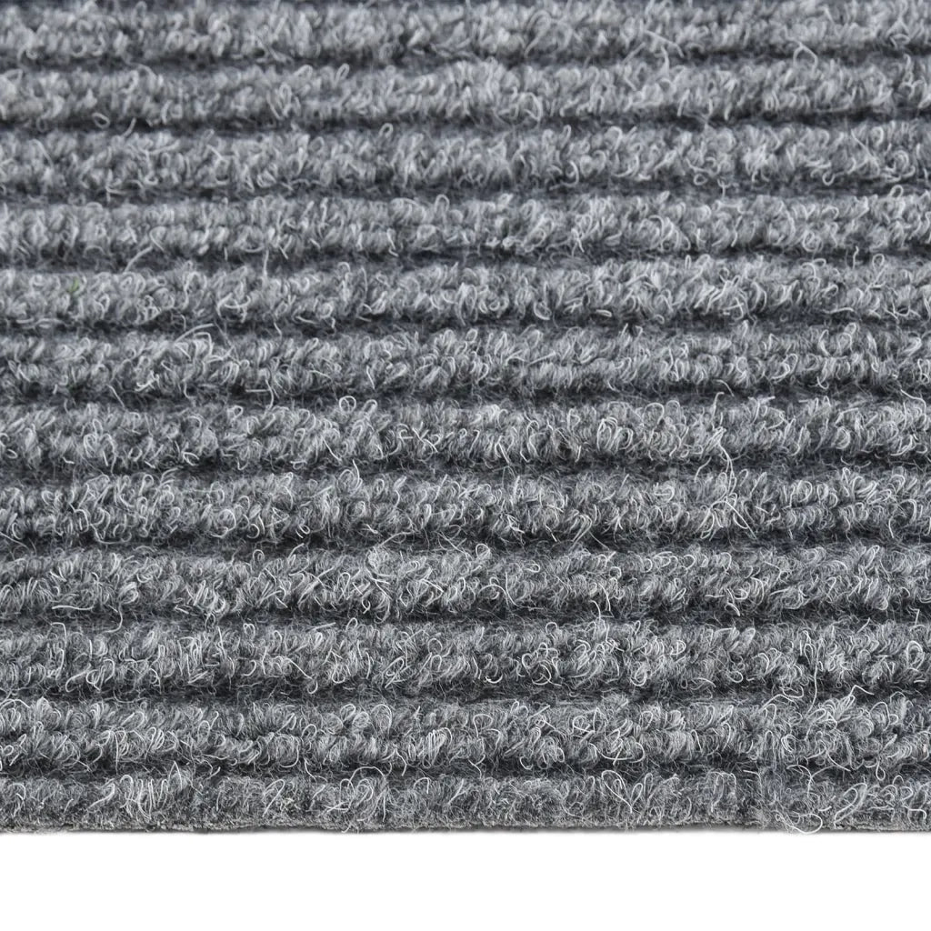 Tappeto Corsia Acchiappa Polvere 100x300 cm Grigio 327178