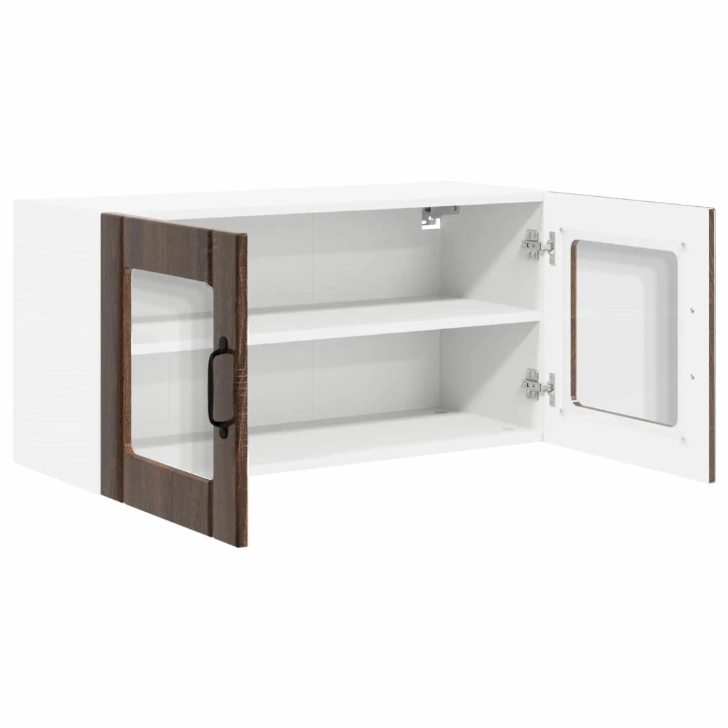 Mobile da cucina con lo scaffale-Armadio da cucina Rovere Marrone 80 x 31 x 40 cm 976032