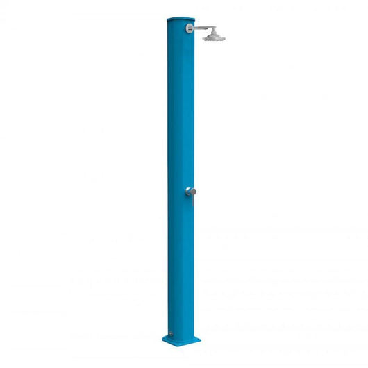 Doccia Solare In Alluminio Big Jolly 25 Litri Con Miscelatore Colore Blu Cv-A300/5012