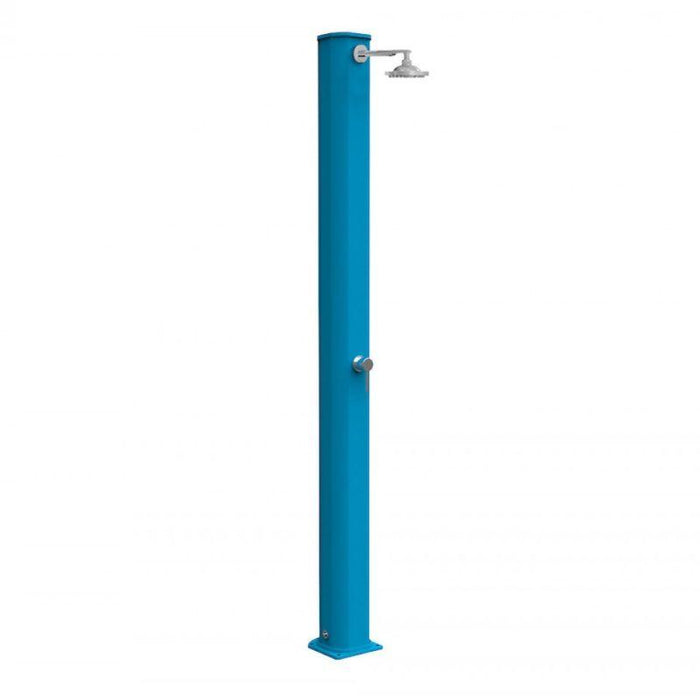 Doccia Solare In Alluminio Big Jolly 25 Litri Con Miscelatore Colore Blu Cv-A300/5012