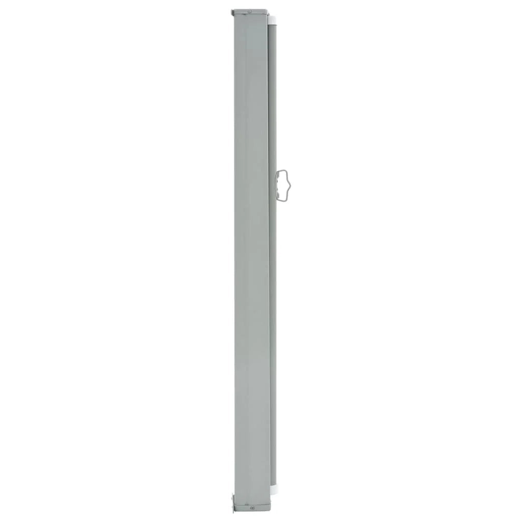 Tenda da sole laterale retrattile/schermo protettivo per patio giardino terrazza balcone 100 x 300 cm bianco sporco 02_0007177