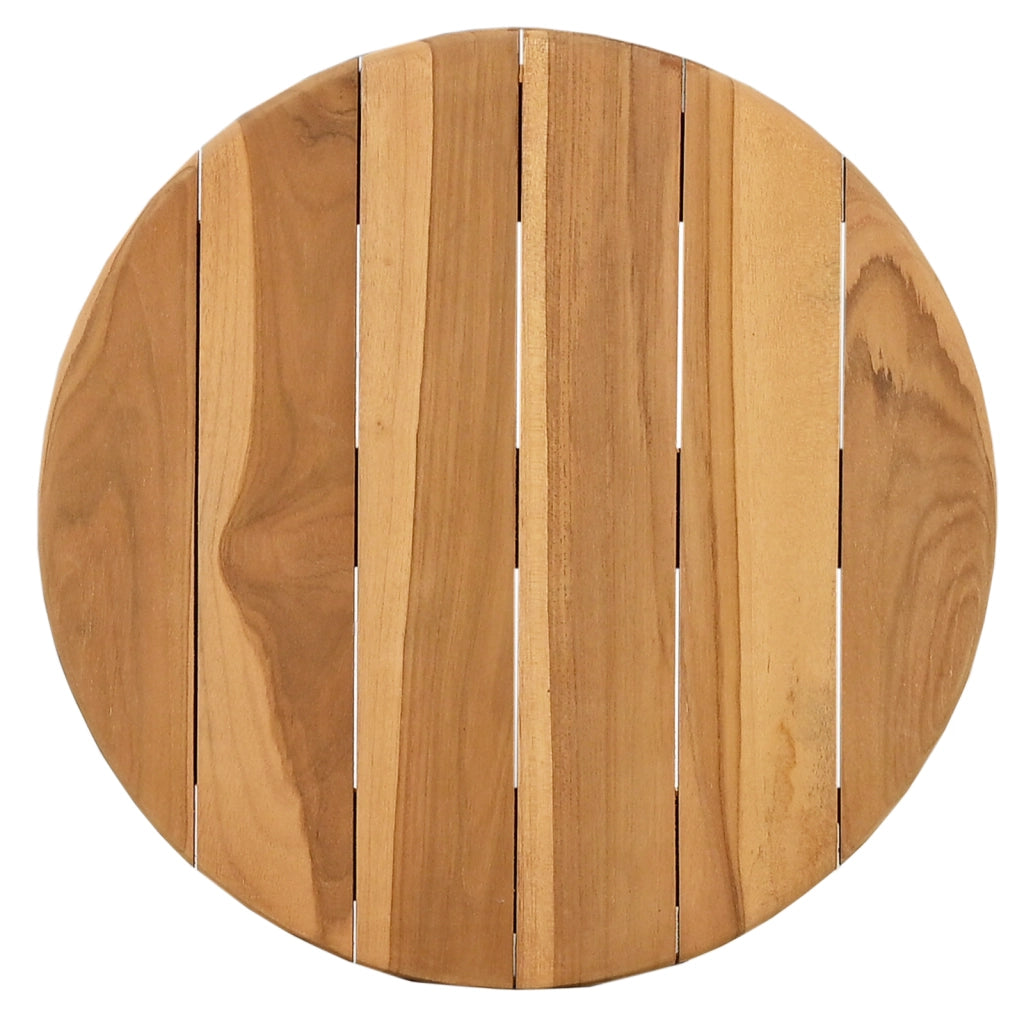 Tavolo da Giardino Ã˜40x41 cm Legno Massello Teak