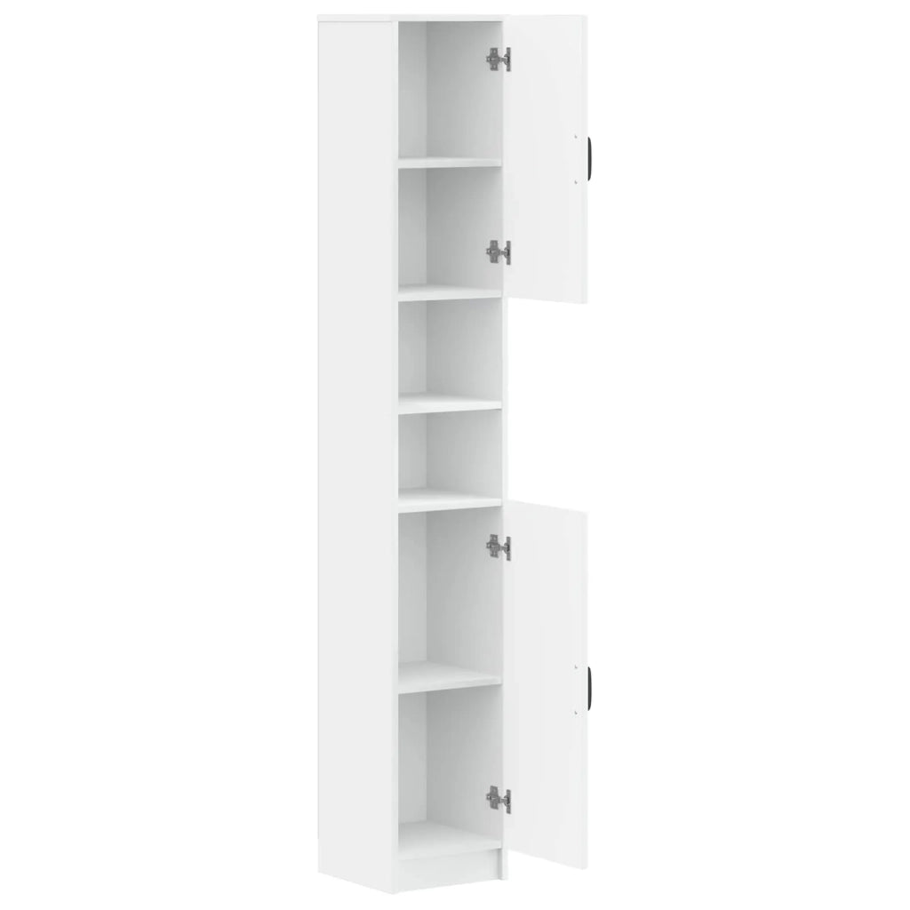 Armadio da Bagno con Ripiano Aperto UTRECHT Bianco 897695